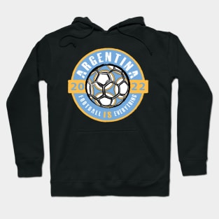 Football Is Everything - Argentina 2022 Vintage Hoodie